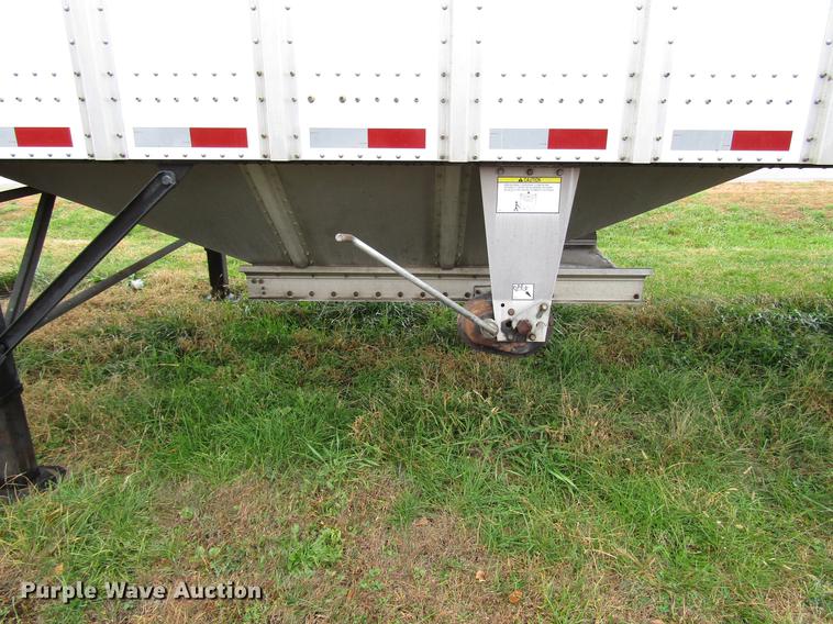 image for item DD3801 2017 Merritt double hopper bottom grain trailer