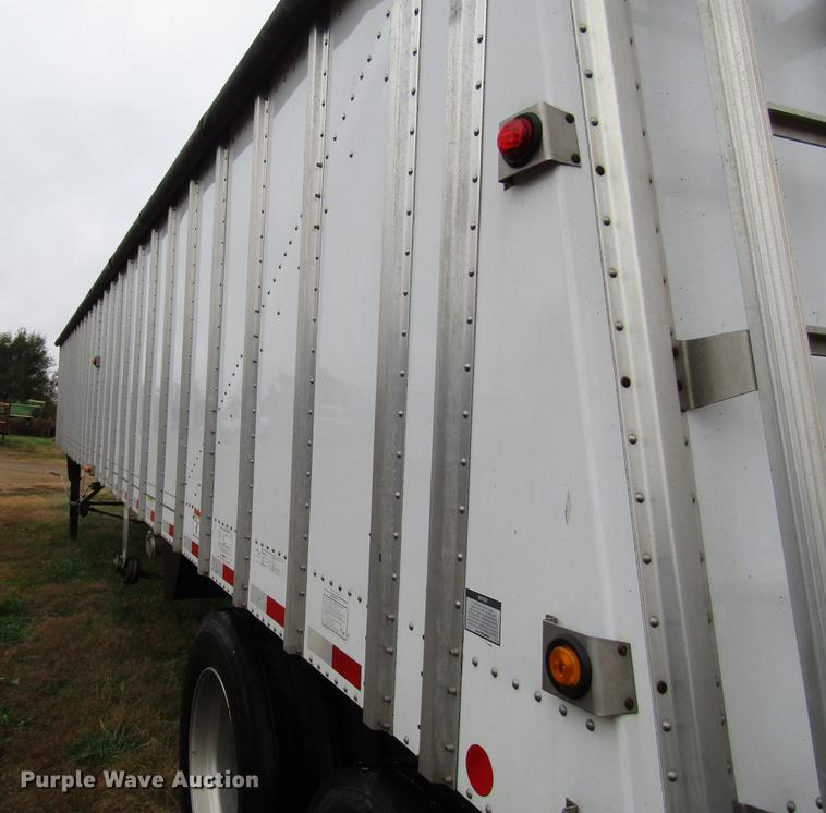 image for item DD3801 2017 Merritt double hopper bottom grain trailer