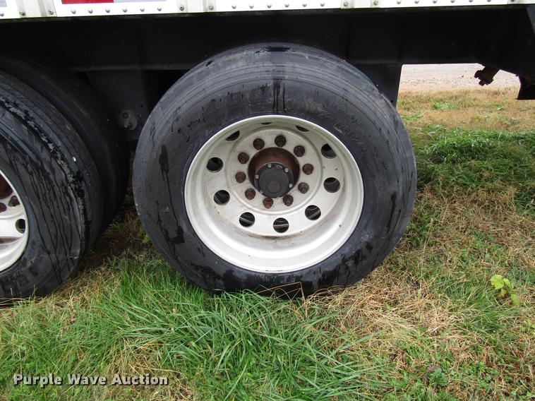 image for item DD3801 2017 Merritt double hopper bottom grain trailer