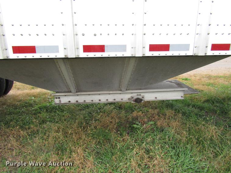 image for item DD3801 2017 Merritt double hopper bottom grain trailer