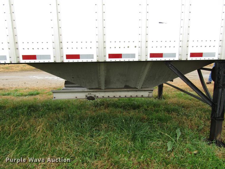 image for item DD3801 2017 Merritt double hopper bottom grain trailer
