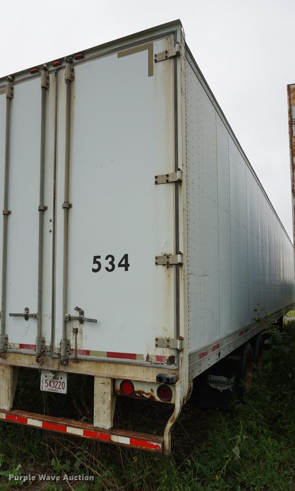 image for item DD6494 2000 Wabash dry van trailer