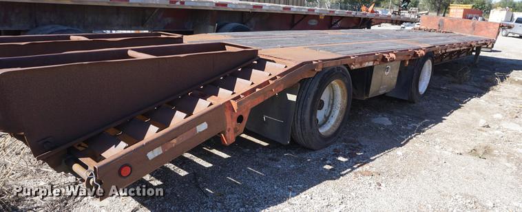 image for item DD6656 1987 Transcraft DTL19-48 drop deck equipment trailer