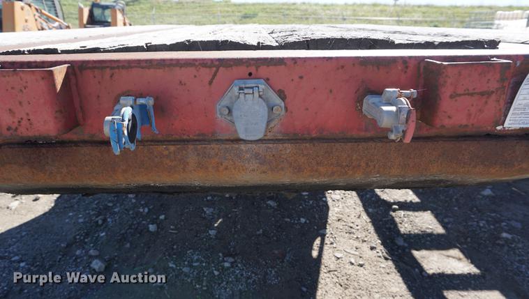 image for item DD6656 1987 Transcraft DTL19-48 drop deck equipment trailer