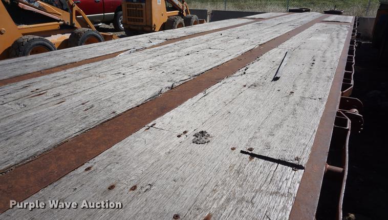 image for item DD6656 1987 Transcraft DTL19-48 drop deck equipment trailer