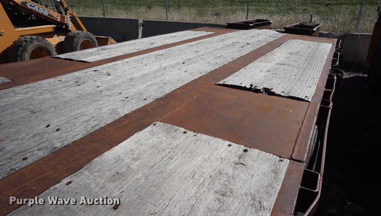 image for item DD6656 1987 Transcraft DTL19-48 drop deck equipment trailer