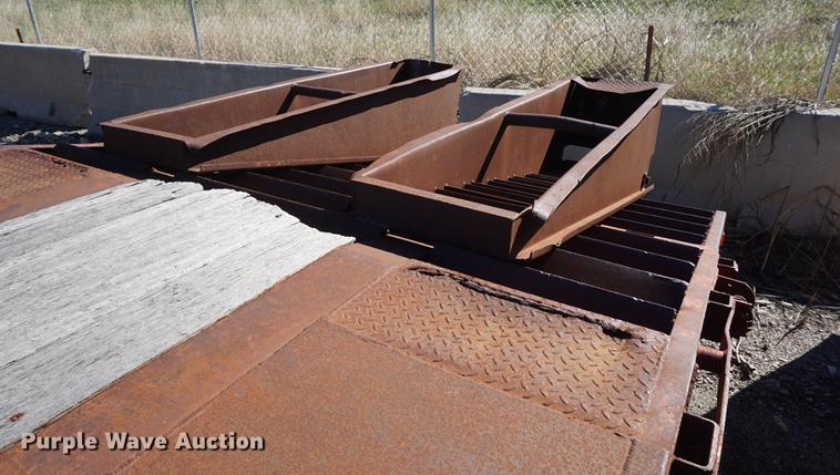 image for item DD6656 1987 Transcraft DTL19-48 drop deck equipment trailer