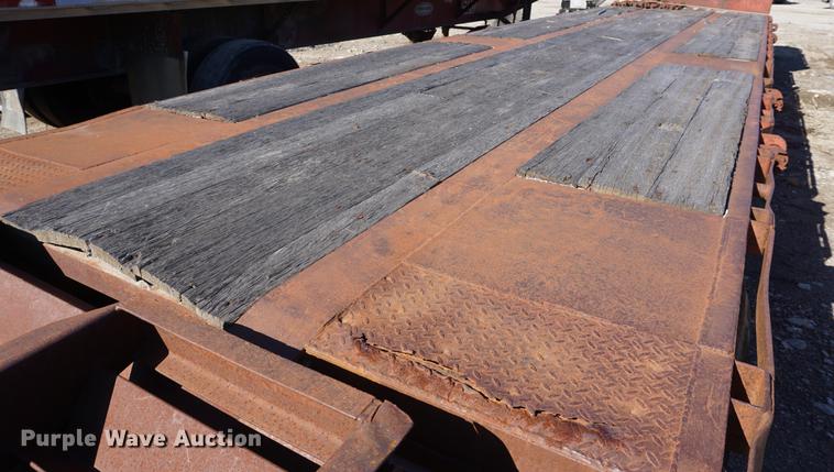 image for item DD6656 1987 Transcraft DTL19-48 drop deck equipment trailer