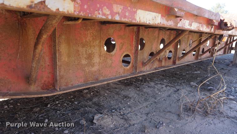 image for item DD6656 1987 Transcraft DTL19-48 drop deck equipment trailer