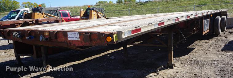 image for item DD6657 1997 Fontaine LFTW-5-10048WSAWE flatbed trailer