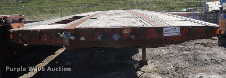 image for item DD6657 1997 Fontaine LFTW-5-10048WSAWE flatbed trailer