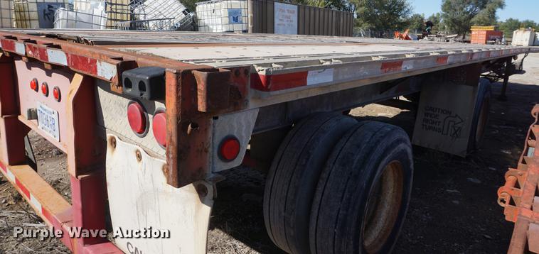 image for item DD6657 1997 Fontaine LFTW-5-10048WSAWE flatbed trailer