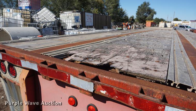 image for item DD6657 1997 Fontaine LFTW-5-10048WSAWE flatbed trailer