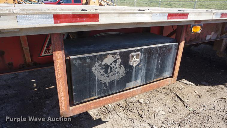 image for item DD6657 1997 Fontaine LFTW-5-10048WSAWE flatbed trailer