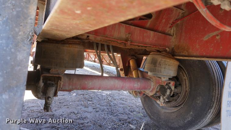 image for item DD6657 1997 Fontaine LFTW-5-10048WSAWE flatbed trailer