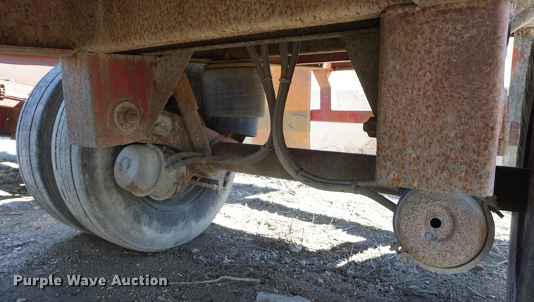 image for item DD6657 1997 Fontaine LFTW-5-10048WSAWE flatbed trailer