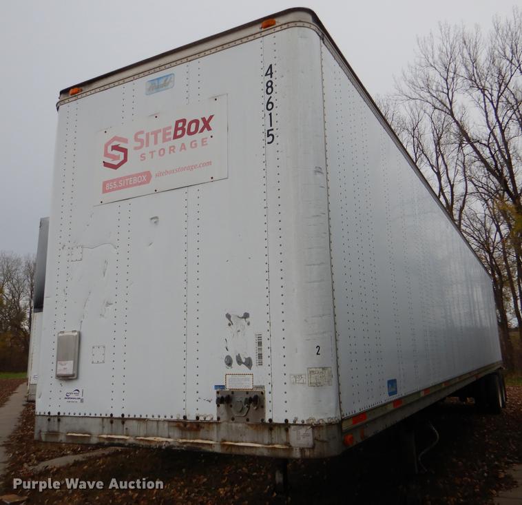 image for item DD8924 1985 Budd NF2S480D62 dry van trailer