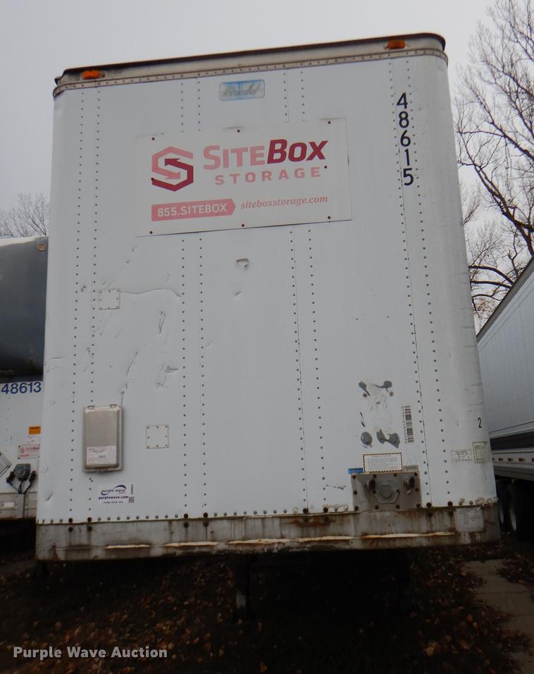 image for item DD8924 1985 Budd NF2S480D62 dry van trailer