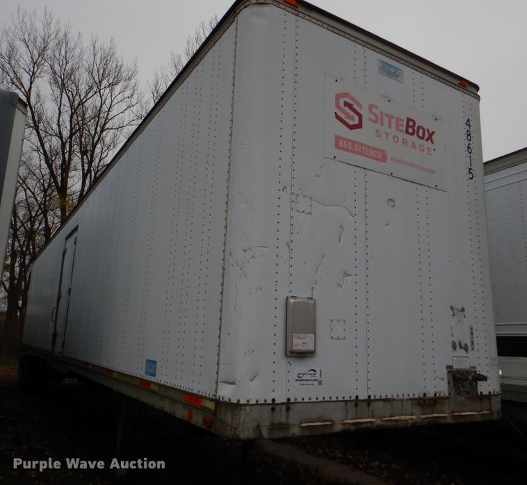 image for item DD8924 1985 Budd NF2S480D62 dry van trailer