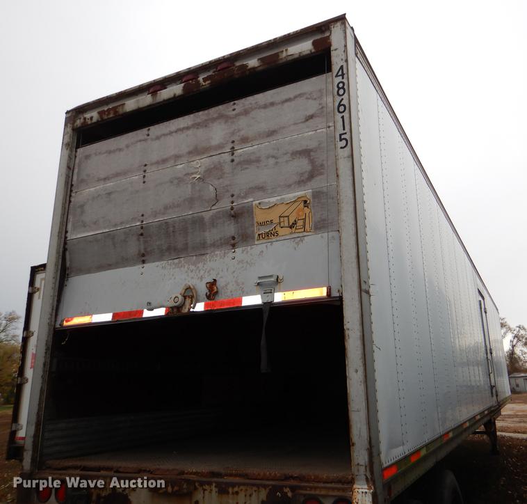 image for item DD8924 1985 Budd NF2S480D62 dry van trailer