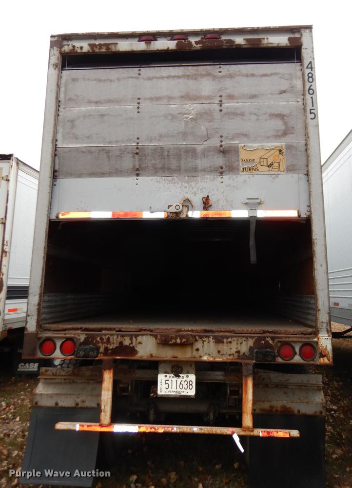 image for item DD8924 1985 Budd NF2S480D62 dry van trailer