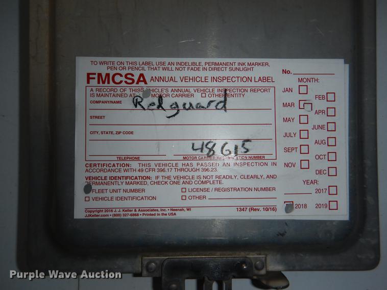 image for item DD8924 1985 Budd NF2S480D62 dry van trailer