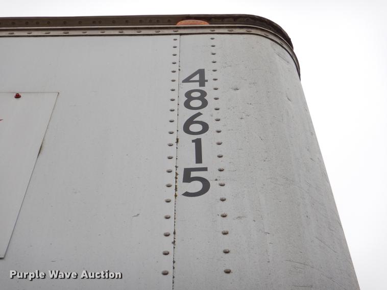 image for item DD8924 1985 Budd NF2S480D62 dry van trailer