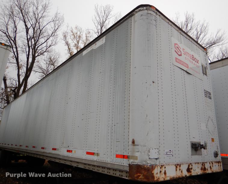 image for item DD8930 1987 Stoughton GSVW-485T-S-WEDGE dry van trailer