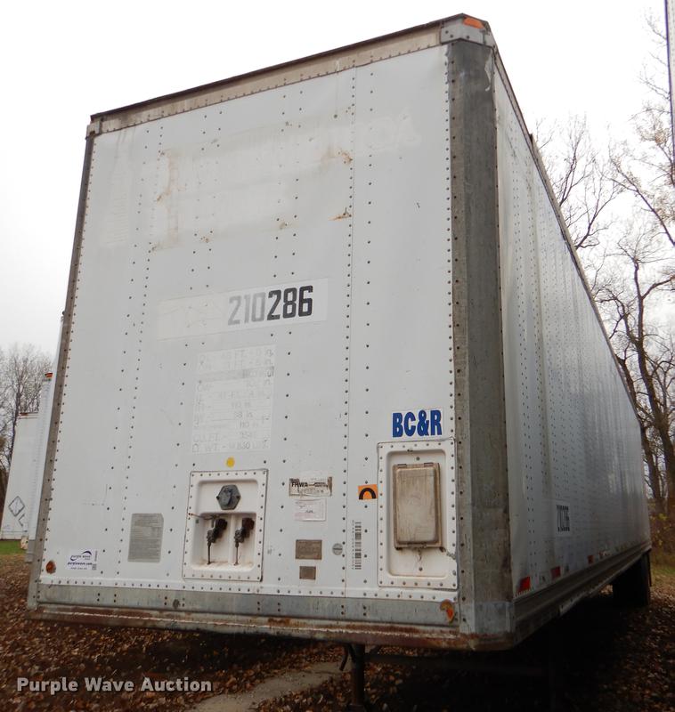 image for item DD8933 1994 Oshkosh dry van trailer