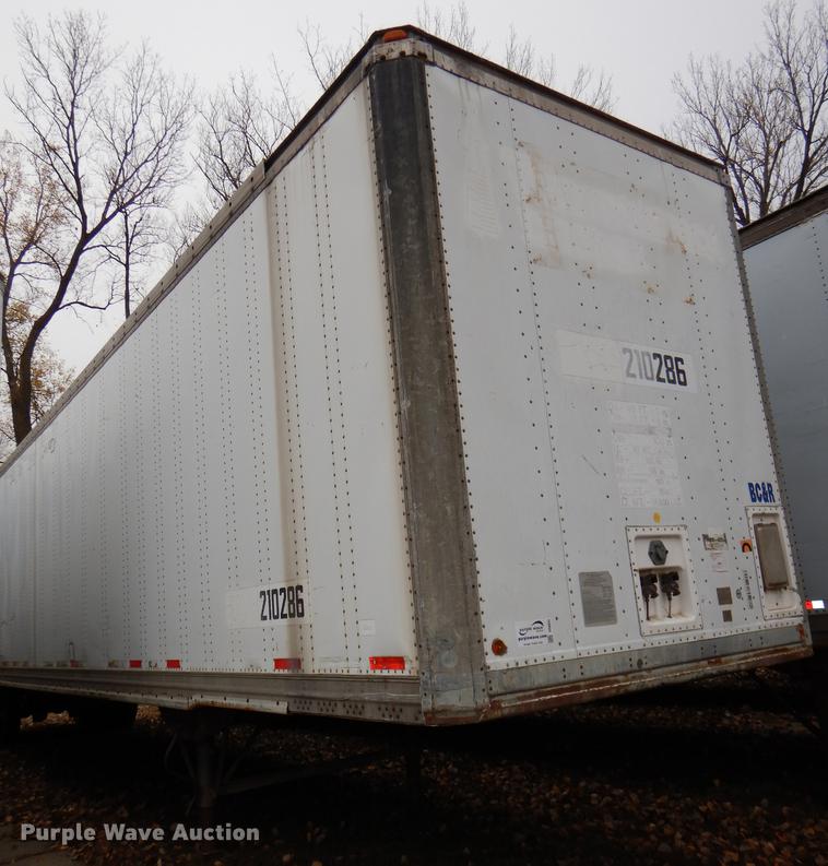 image for item DD8933 1994 Oshkosh dry van trailer