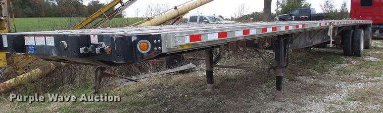image for item DE5318 2006 Great Dane GPLWSAR248102 flatbed trailer