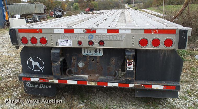image for item DE5318 2006 Great Dane GPLWSAR248102 flatbed trailer