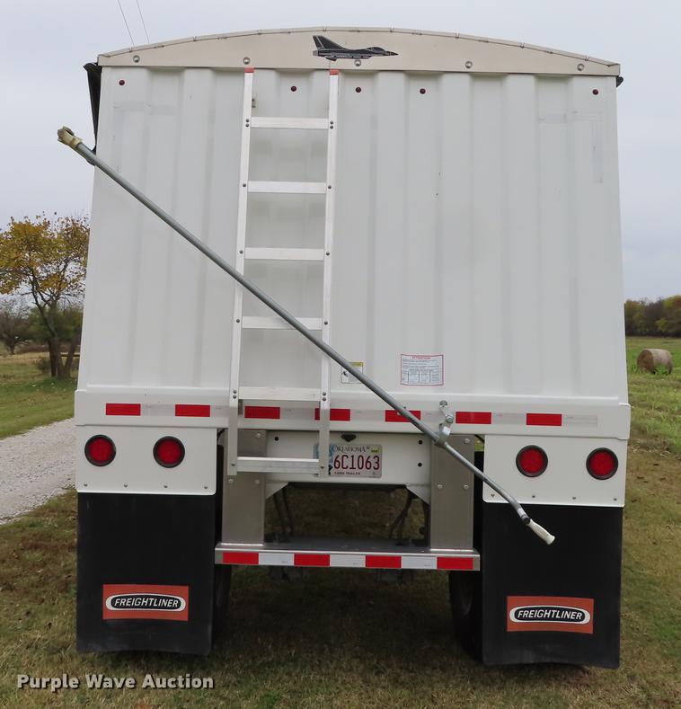 image for item DF1282 2014 Jet single hopper bottom grain trailer