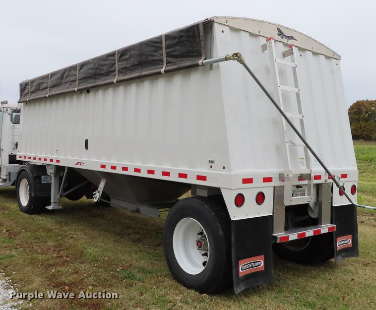 image for item DF1282 2014 Jet single hopper bottom grain trailer