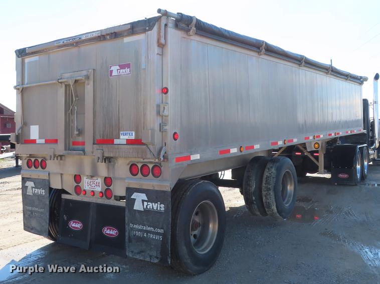image for item DF1286 2017 Travis Vertex end dump trailer