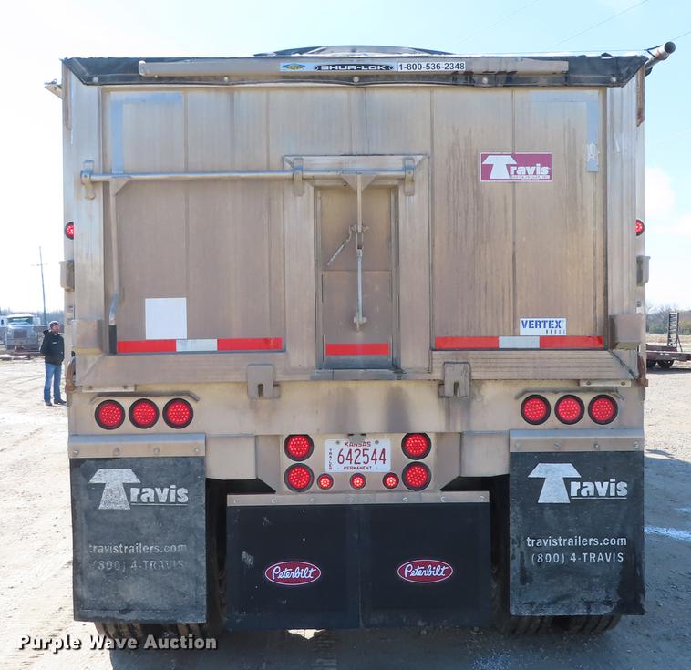 image for item DF1286 2017 Travis Vertex end dump trailer