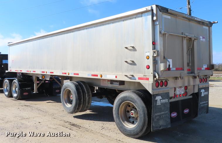 image for item DF1286 2017 Travis Vertex end dump trailer