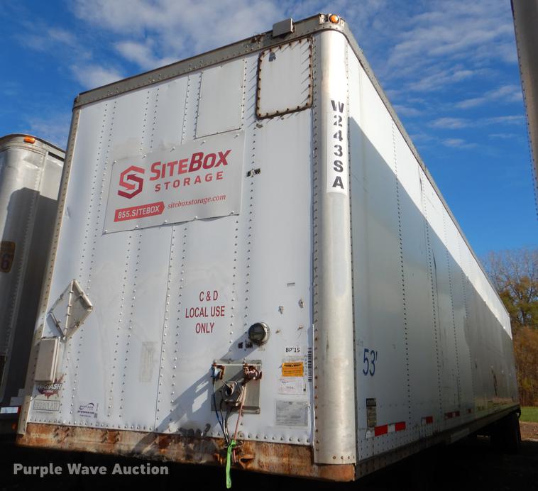 image for item DF1952 2000 Wabash dry van trailer
