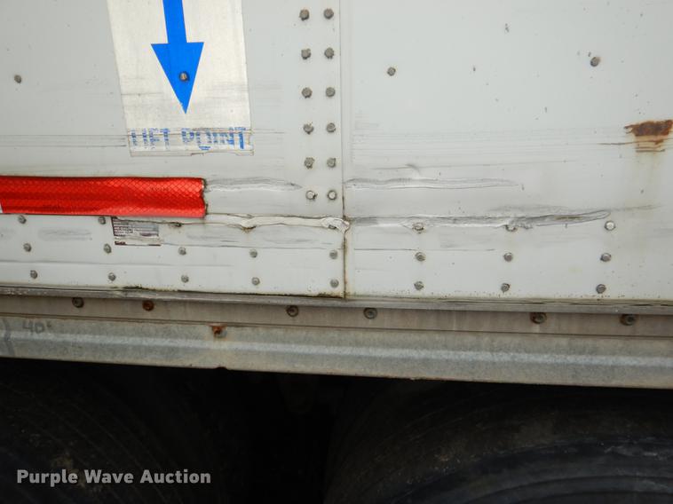 image for item DF1952 2000 Wabash dry van trailer