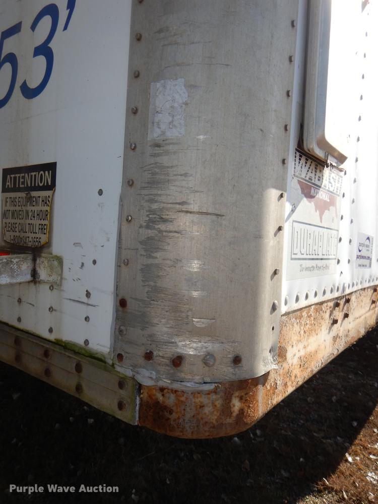 image for item DF1952 2000 Wabash dry van trailer