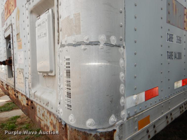 image for item DF1983 1992 Wabash SA-102CW dry van trailer