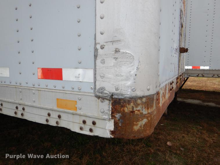 image for item DF1983 1992 Wabash SA-102CW dry van trailer