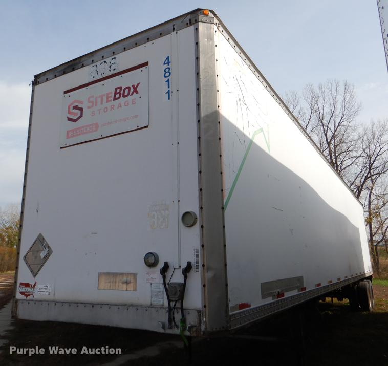 image for item DF1991 1986 Wabash FRD-102 dry van trailer