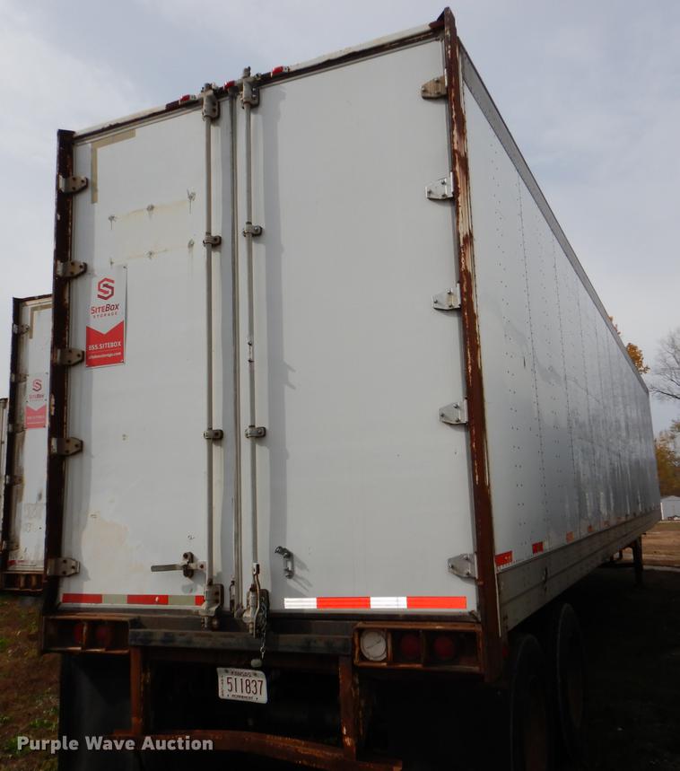 image for item DF1993 1987 Great Dane 7311TJW dry van trailer