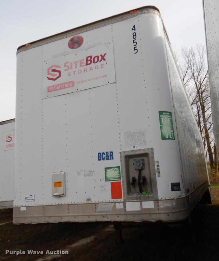 image for item DF1993 1987 Great Dane 7311TJW dry van trailer