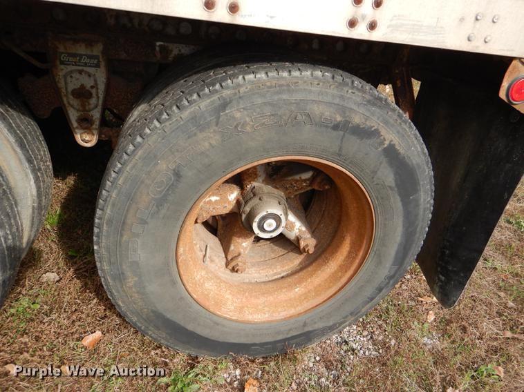 image for item DF1993 1987 Great Dane 7311TJW dry van trailer