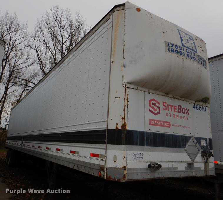 image for item DF1997 1986 Great Dane 744TL dry van trailer