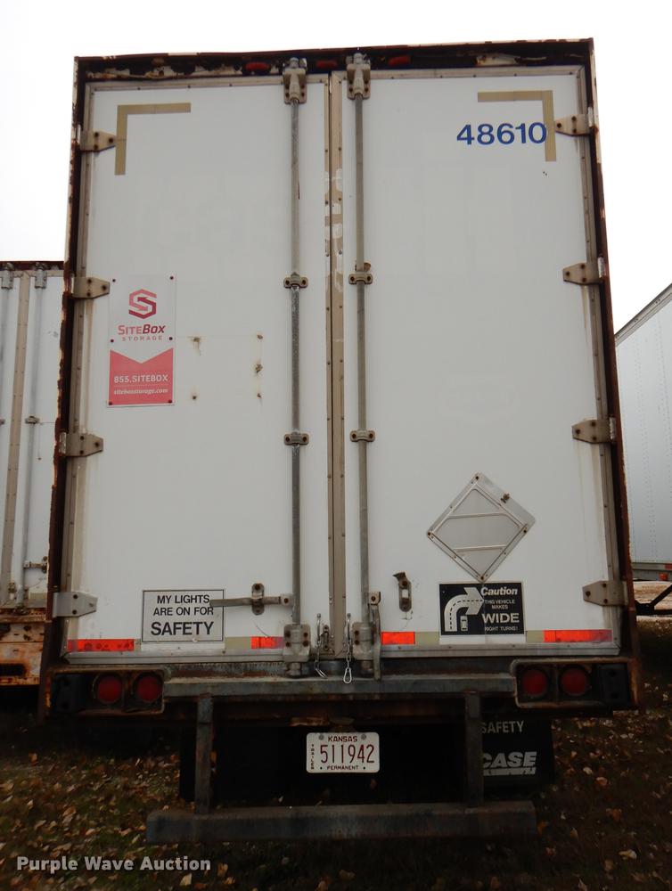 image for item DF1997 1986 Great Dane 744TL dry van trailer