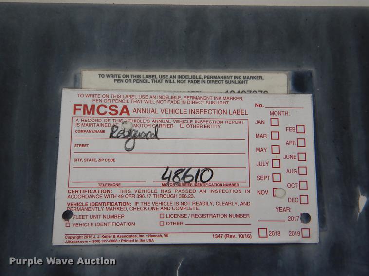 image for item DF1997 1986 Great Dane 744TL dry van trailer