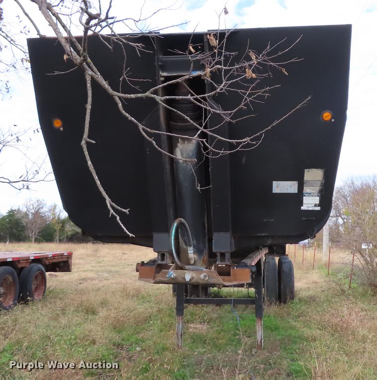 image for item DN9171 1985 Hobbs end dump trailer